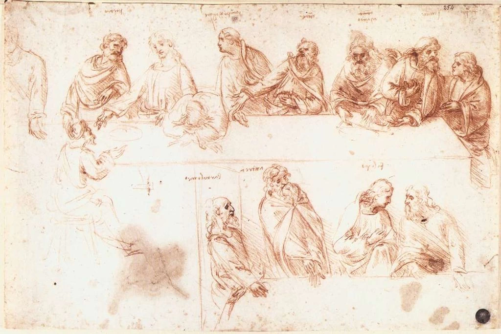 231-Studio per l'Ultima Cena -  Gallerie dell'Accademia di Venezia